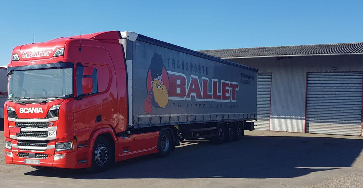 Transports Ballet Service Regulier Franche-Comte Grand-Est Lot 1 Palette Complet